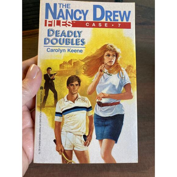 Vintage 80s Set of 10 Paperback Carolyn Keene Nancy Drew Files #1-10 1st Edition - Picture 6 of 12